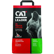 GEOHELLAS Posip za macke Cat Leader Clumping 2x Odour Attack 5kg