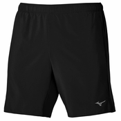 Mizuno Core 7.5 Inch Shorts, Black - S