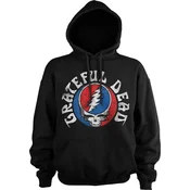 Grateful Dead Kapuco Distressed Unisex Black XL