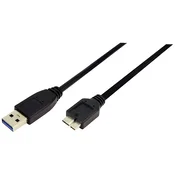 LogiLink USB 3.0 spojni kabel A-B Micro, 2x muški, 2,00 metra