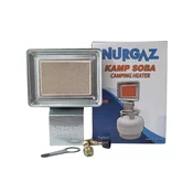NURGAZ Plinska grejalica, 1.5 kW, Srebrna boja