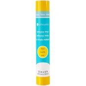 Silhouette Glossy Permanent Vinyl - 30,5 cm x 1,8 m - Yellow