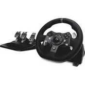 Logitech G923 - dirkalni volan in pedali za PlayStation in PC