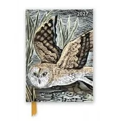 Angela Harding: Marsh Owl 2027 Luxury Diary Planner – Page to View with Notes