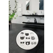 Lessentiel Maison Prostirka za kupatilo 100cm Šarena