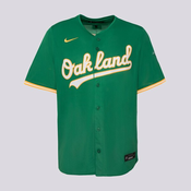 Nike Košulja Replica Oakland Athletics Mlb Muški Odjeća Košulje T7LM-FZA1-FZ-L23 Zelena