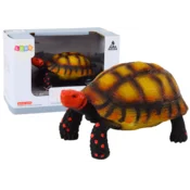 slomart Figurica želva LEAN TOYS, rjava-črna