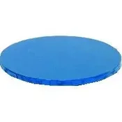 Decora Okrogla podloga za torto modra 25x1,2 cm -