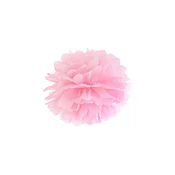 PartyDeco Cof v obliki rože - roza barva 25 cm 1 kos