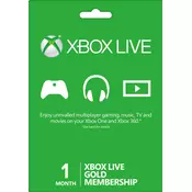 Xbox Live Gold 1 mesec za XBOX ONE & XBOX SERIES