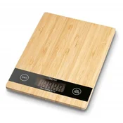 Elektronska kuhinjska tehtnica 5 kg bambus