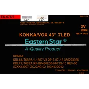 ES-675 VOX 43ADS662B LED TRAKE