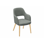 Stol Sparks 198 (Magic Velvet 2217 Bukev) Bukev, 86x56x49cm, Blago, Les, Naslonjala za roke