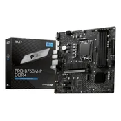 MB s1700 MSI PRO B760M-P DDR4