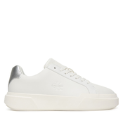 Superge Calvin Klein Chunky Cupsole Lace Up Lth Met YW0YW01948 Bela