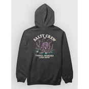 Salty Crew Kraken Monst moški pulover s kapuco black