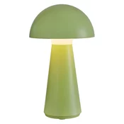 Zelena LED namizna svetilka z daljinskim upravljalnikom (višina 28 cm) Sam – Sirius