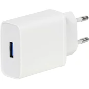 VIVANCO Vivanco TCVVUSBCQC3018W polnilnik za mobilne telefone s funkcijo za hitro polnjenje USB-A\, USB-C bela, (20432854)