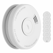 SHD by oneConcept Detektor dima DOF19, plastika, opozorilni signal: 85 dB 9V, baterija (DOF19-8er)