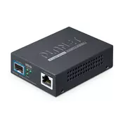 Planet XT-715A 10GBASE-T to 10GBASE-X SFP+ Media Converter (Copper port supports 2.5G/5G/10Gbps data rate)