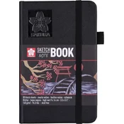 Sakura Sketch & Note Book Black Paper 9x14 cm 140 g