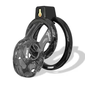 Cellmate Gladiator Soft Chastity Cage Clear Size 1