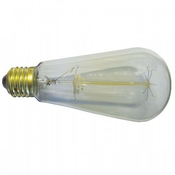Elit+ St64 argenta 60w e27 230v bistra sijalica sa dekorativnim vlaknom ( ELG155 )