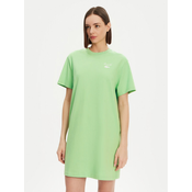 Lacoste Vsakodnevna obleka EF9573 Zelena Regular Fit