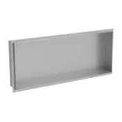 Mexen X-Wall-NR nišna polica brez obrobe 75 x 30 cm, inox - 1911753010