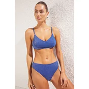 Trendyol Milla Ženski kupaci kostim Tbess25Bt00109, Plavi