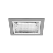 BRUMBERG Apollo Mini, brušen, kotni, 3.000 K, srebrn - Študija/pisarna - Sodobni - srebro - Aluminij