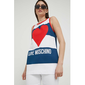 Pamucni top Love Moschino