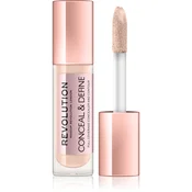 Makeup Revolution Conceal & Define tekoči korektor odtenek C3.5 4 g