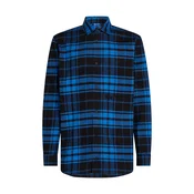 KARL LAGERFELD JEANS Srajca  Checked  modra/črna