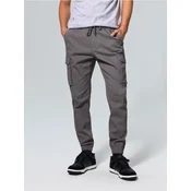 Sinsay - Cargo jogger pantalone - srednjesivo