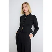 Trendyol ženski duks model Twoaw27Hi00102, crna
