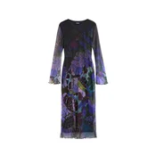 Desigual Obleka S. L. Lacroix modra / mešane barve