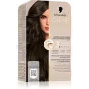 , Schwarzkopf Creme Supreme permanentna barva za lase odtenek 5-1 Cool Light Brown 60 ml