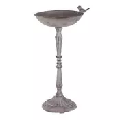 Autronic Napajalnik/krmilnik Bird feeder - metal stand, with bird, gray color (UM0951 GREY)