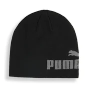 Puma Essentials Mid Crown Cuffless Beanie Hat, Black, Accessories