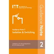 Guidance Note 2: Isolation & Switching