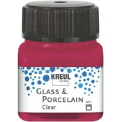 Kreul Clear Steklena barva 20 ml Wine Red