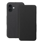 OEM FOLIO Side Magnet etui za iPhone 16 Plus, sivo
