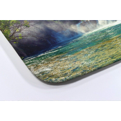 tulup.si Kopalniške preproge Pokrajina slapa 90x60 cm Bela in siva