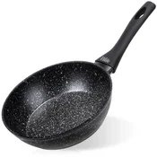 Northix 20 cm granitna ponev s premazom proti prijemanju, primerna za pomivanje v pomivalnem stroju