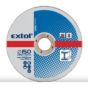 EXTOL rezalne plošče za kovino, 5 kosov, 150 x 2,5 x 22,2 mm 108030