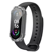Ovitek z zaščito zaslona Techsuit Defense360 Pro za Xiaomi Smart Band 7/7 NFC - prozoren