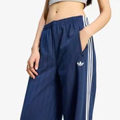 adidas Spodnji del trenirke Pinstripe Firebird Loose Trackpant KS9976 Mornarsko modra Loose Fit