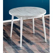 HANAH HOME Trpezarijski sto Stil Antik Antique White