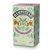 Hampstead Tea London - BIO zeleni čaj z jasminom in bergamotko, 20 kos